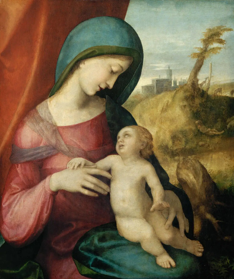 Virgin and Child - Antonio da Correggio