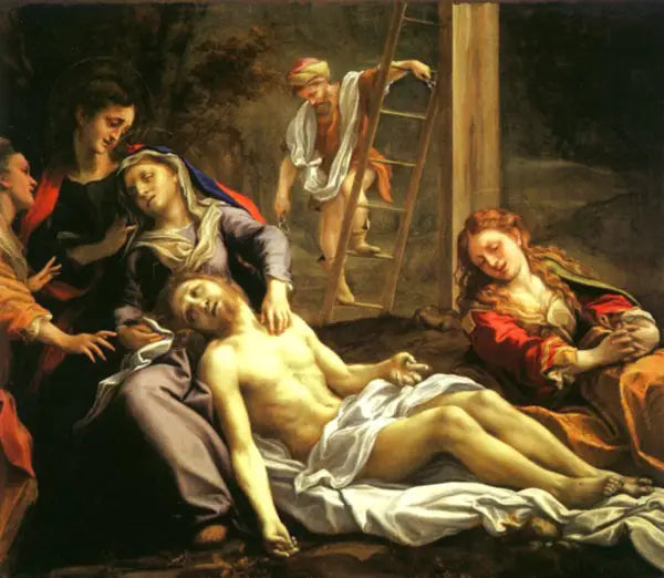 Lamentation on the Dead Christ - Antonio da Correggio