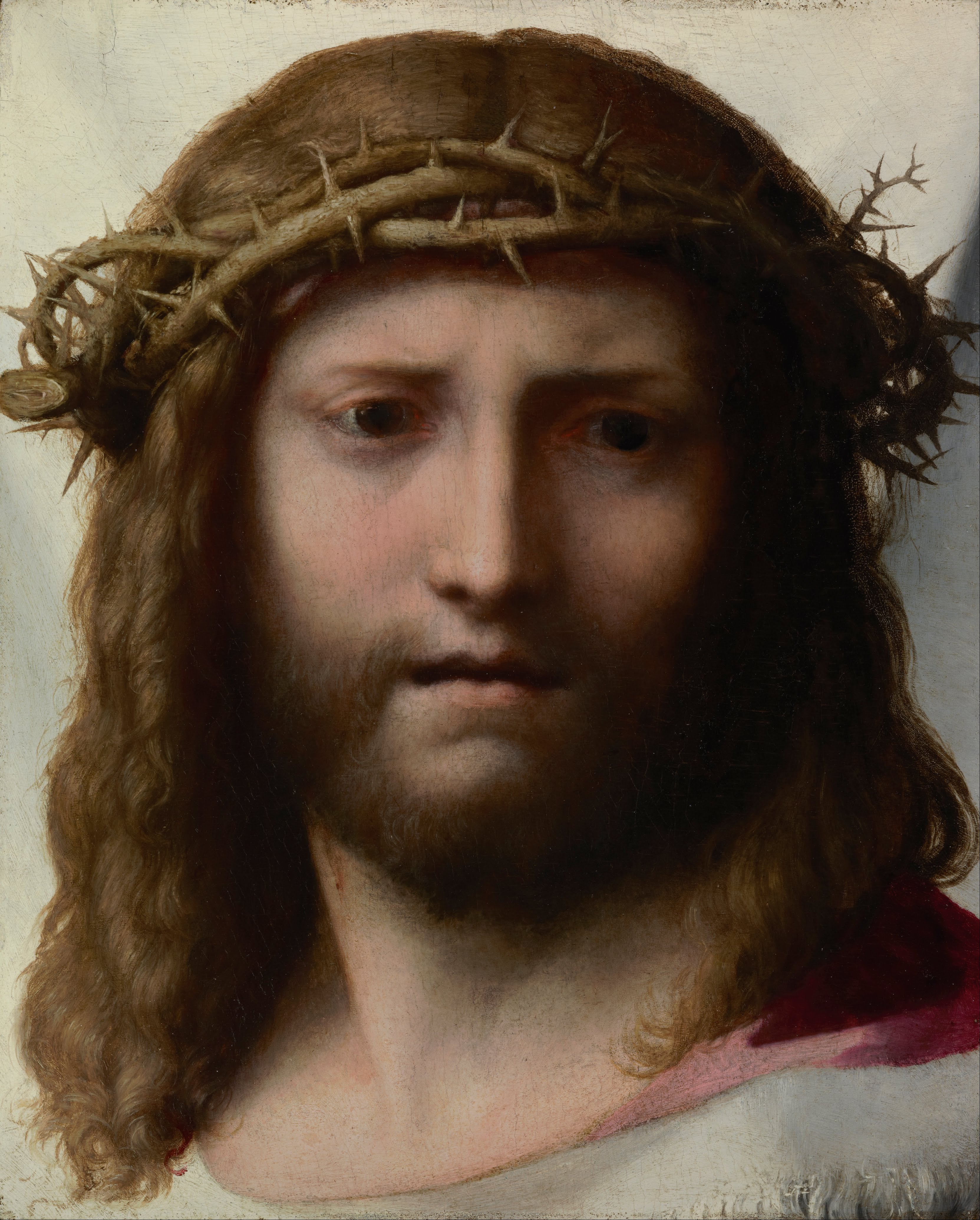 Tête du Christ - Antonio da Correggio