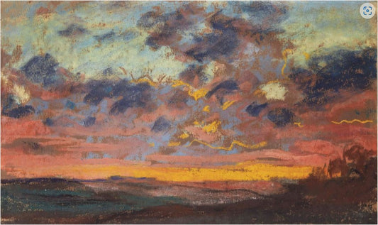 🌇 Sunset – Claude Monet (circa 1868)