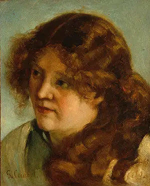 Portrait of Jo - Gustave Courbet