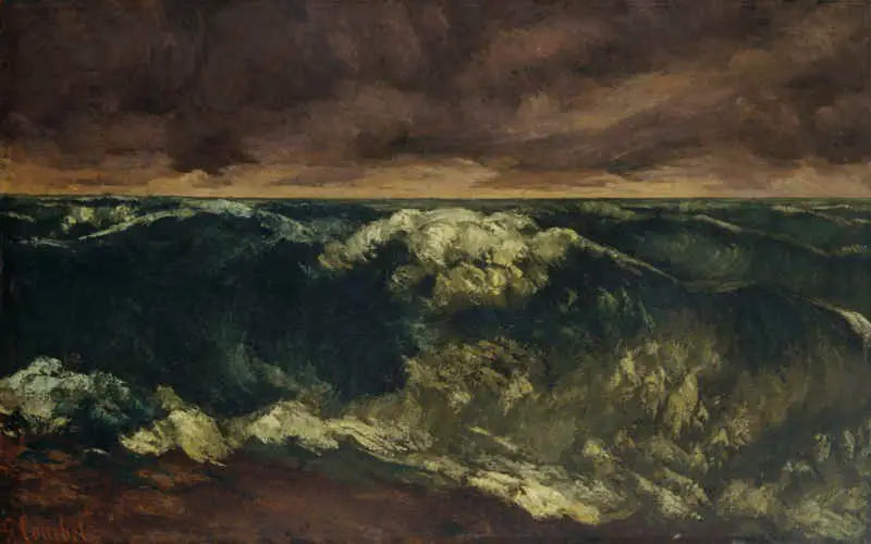 The Wave - Gustave Courbet