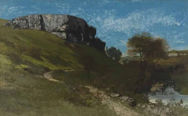 The Loue Valley - Gustave Courbet