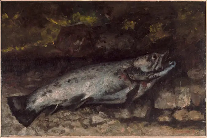 The Trout - Gustave Courbet