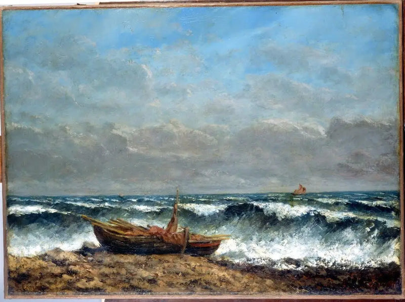 The Wave - Gustave Courbet