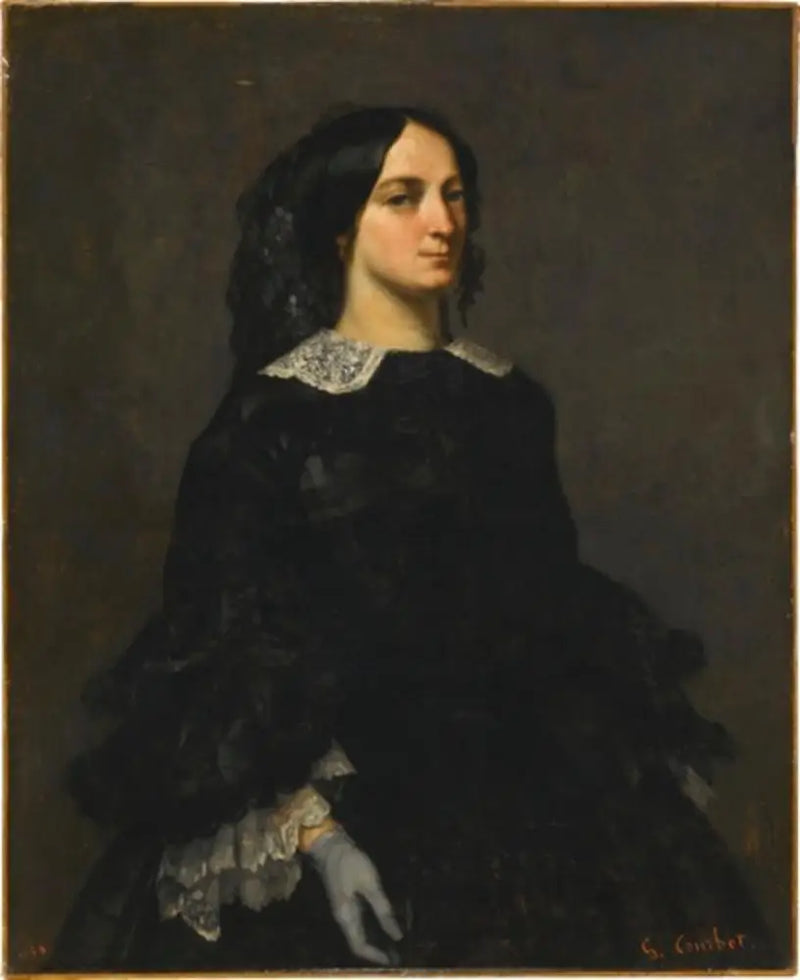 Portrait of Mme Charles Maquet - Gustave Courbet