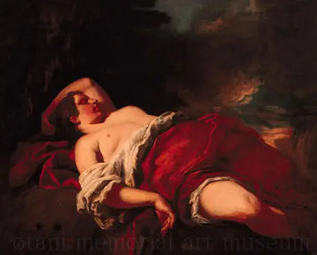 The Sleeping Harvester - Gustave Courbet