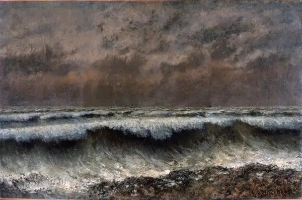 The Wave - Gustave Courbet