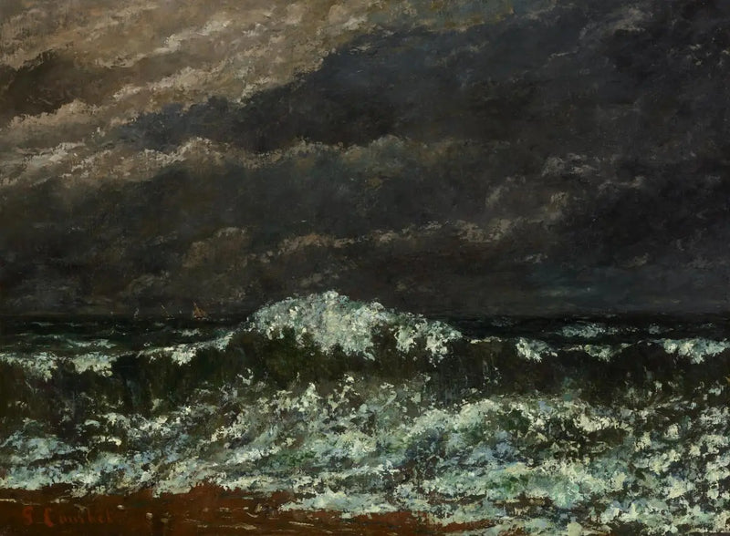 The Wave - Gustave Courbet