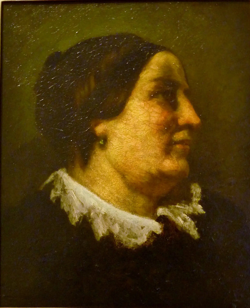 Portrait of Madame Andler - Gustave Courbet