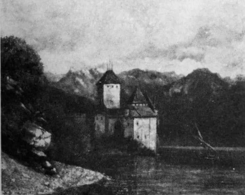 The Château de Chillon - Gustave Courbet