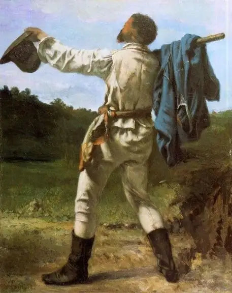 The Return to the Home - Gustave Courbet