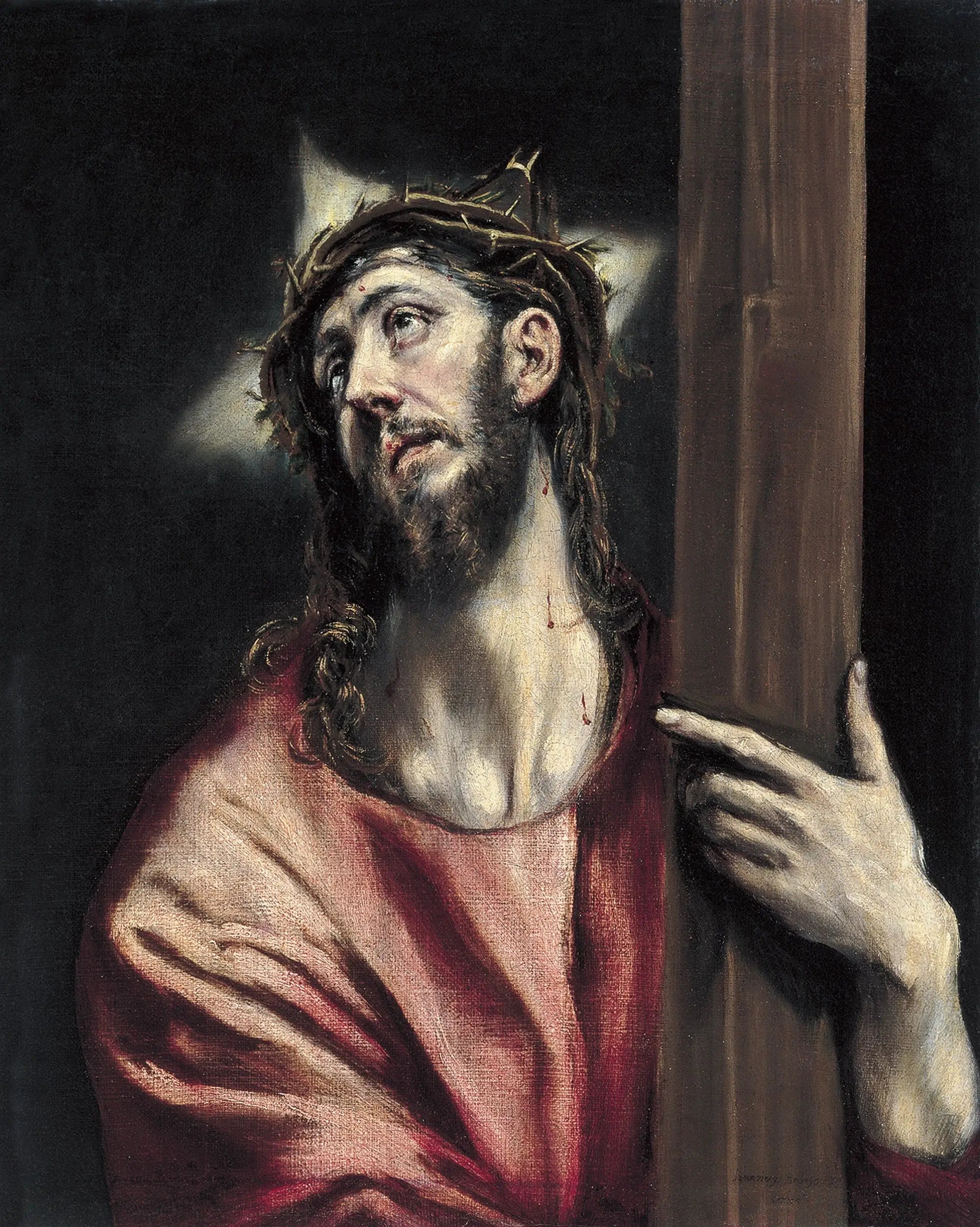 Le Christ avec la croix - El Greco - Alpha Reproduction