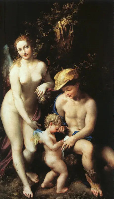 The Education of Cupid - Antonio da Correggio