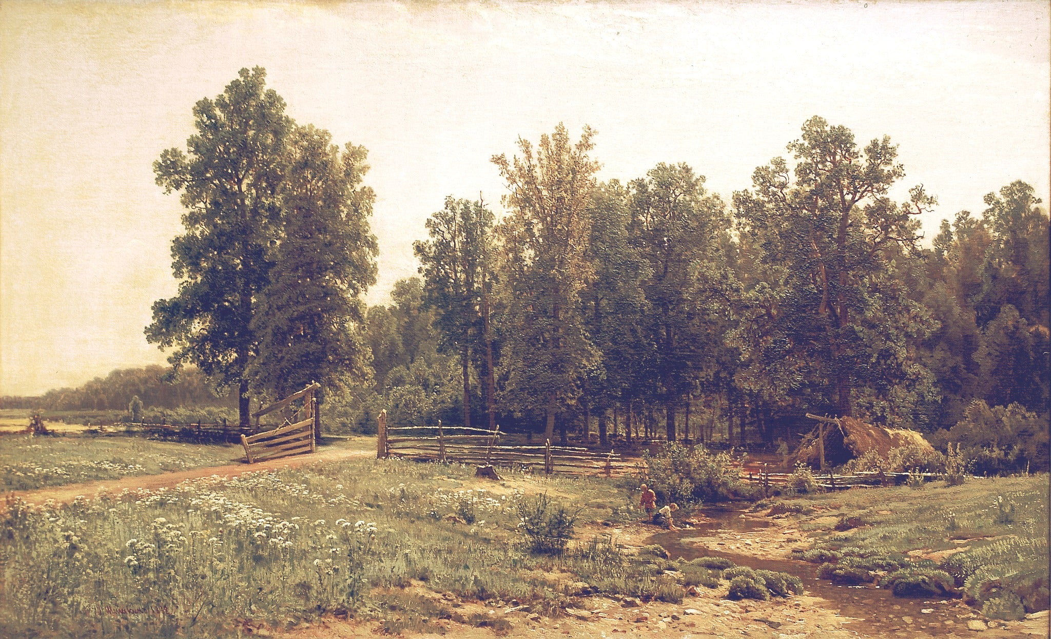 Aux abords de la forêt de chênes - Ivan Chichkine