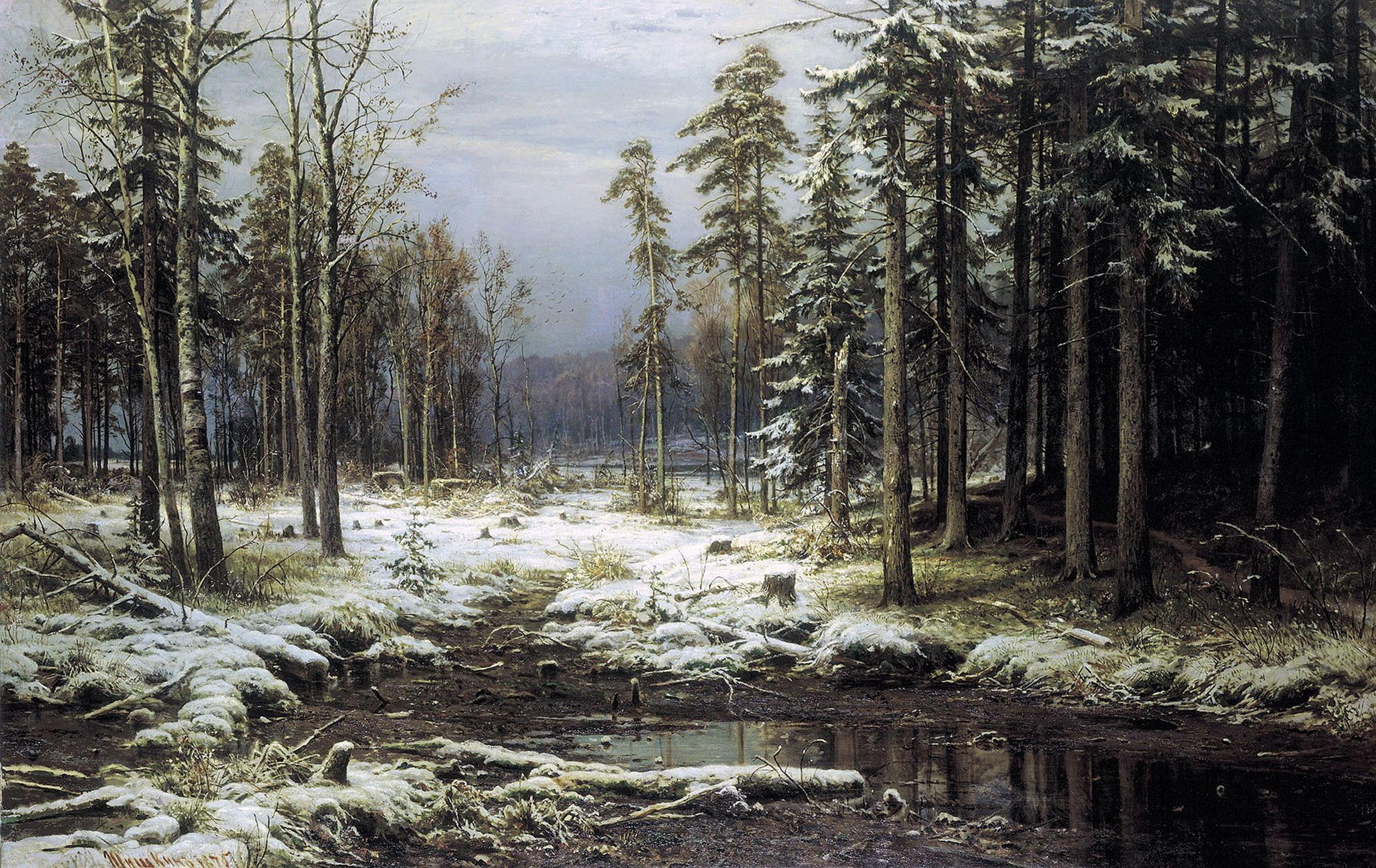 Première neige - Ivan Chichkine