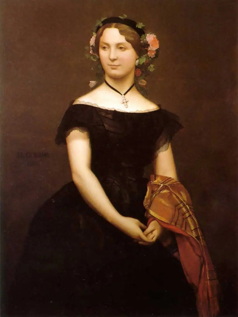 Portrait of Miss Durand - Jean-Léon Gérôme