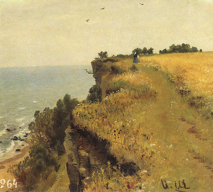 Sur la rive du golfe de Finlande (Udrias près de Narva). Étude - Ivan Chichkine
