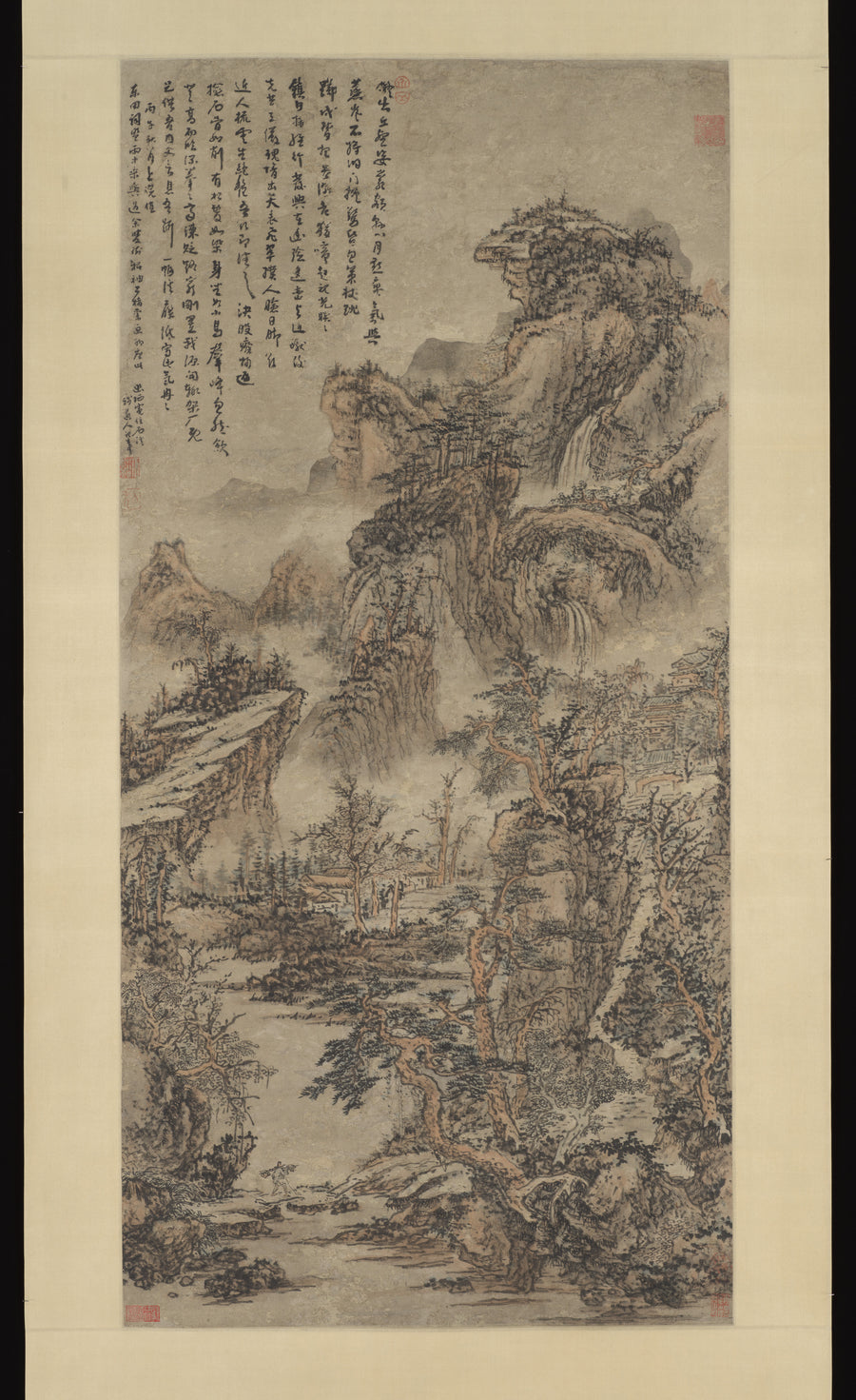 Wooded Mountains at Dusk - Kuncan