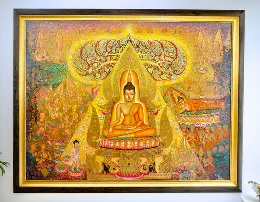 The Life of Buddha – Siwakorn | 240 x 180 cm 