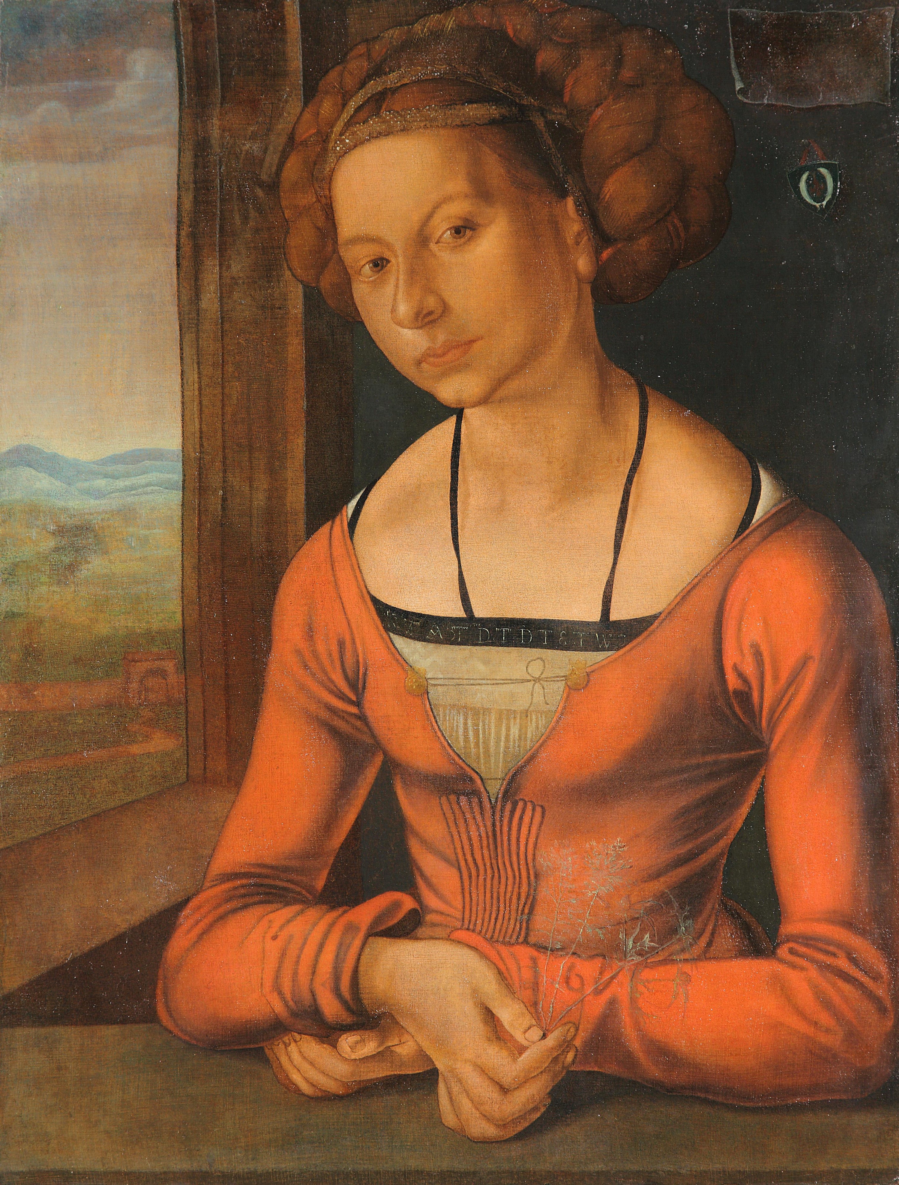 Young Woman with Braided Hair - Albrecht Dürer