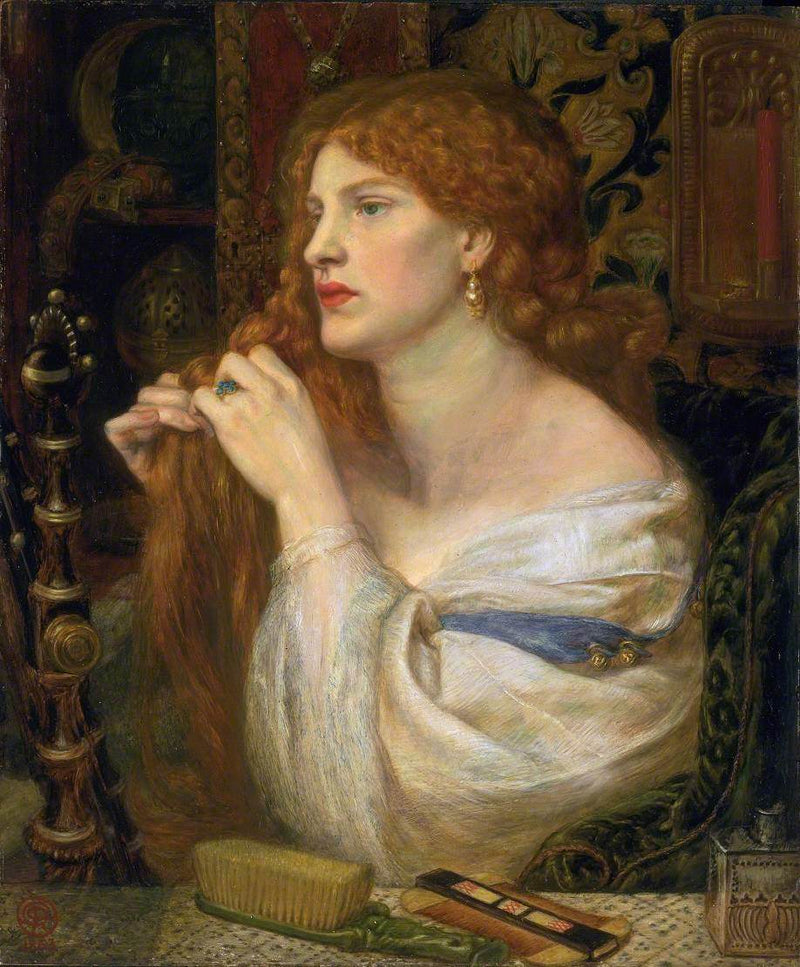 The Mistress of Fazio - Dante Gabriel Rossetti