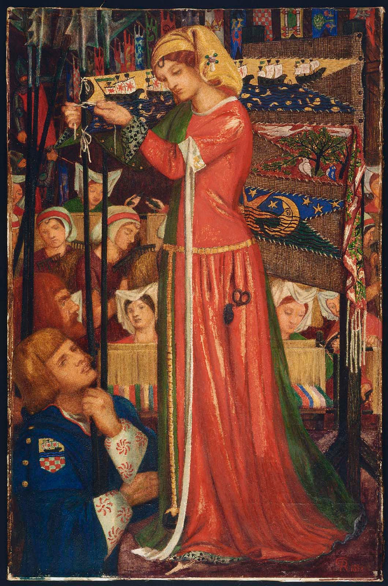 Before the Battle - Dante Gabriel Rossetti