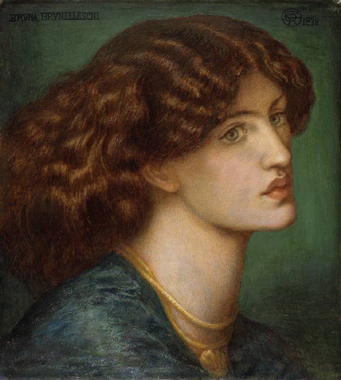 Bruna Brunelleschi - Dante Gabriel Rossetti