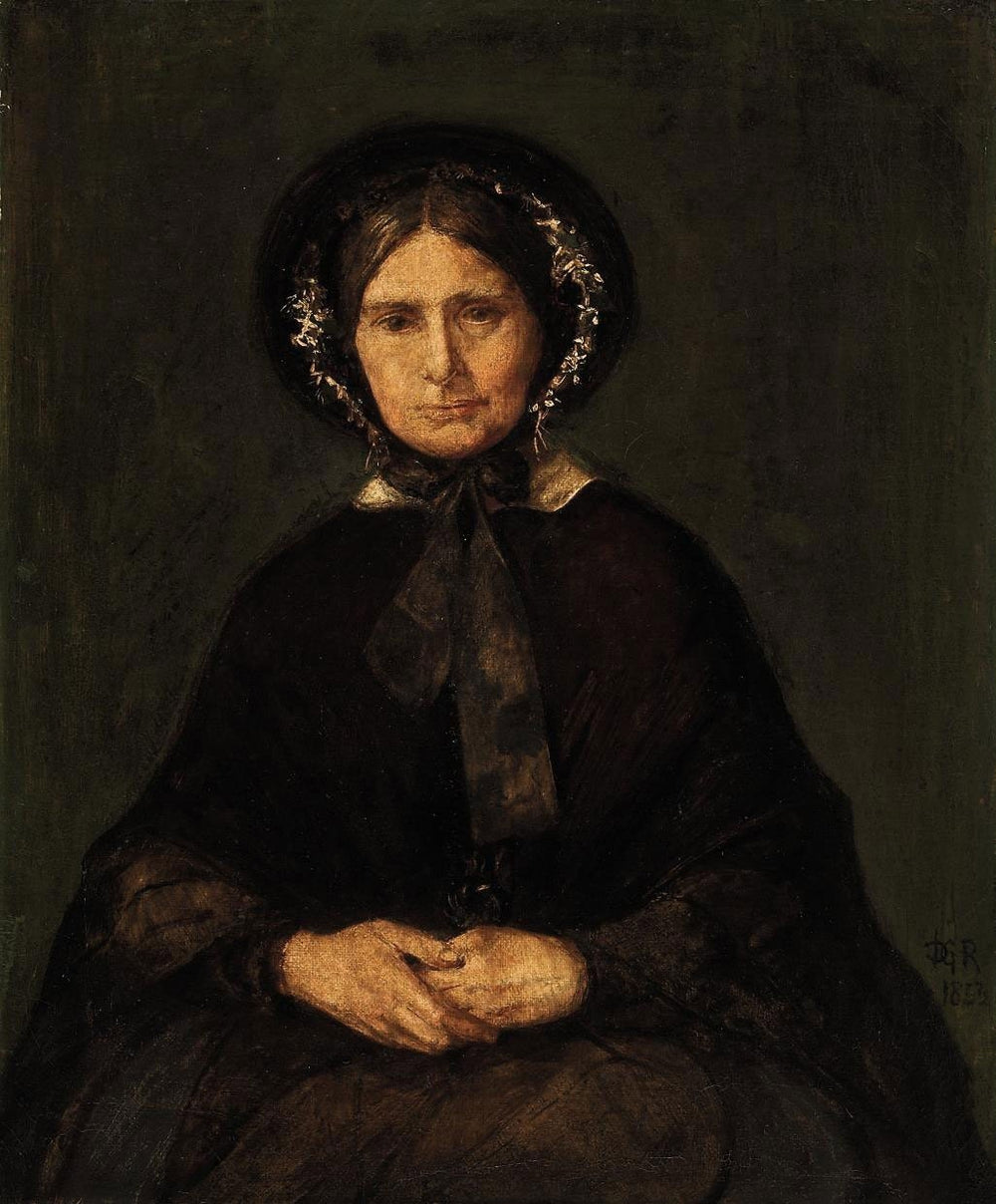 Charlotte Polidori - Dante Gabriel Rossetti - Alpha Reproduction