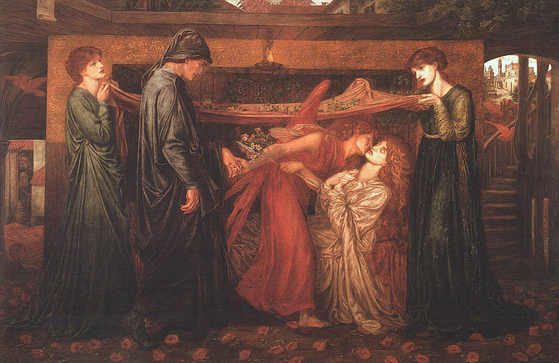 Le Rêve de Dante - Dante Gabriel Rossetti - Alpha Reproduction