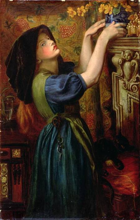 Worries - Dante Gabriel Rossetti