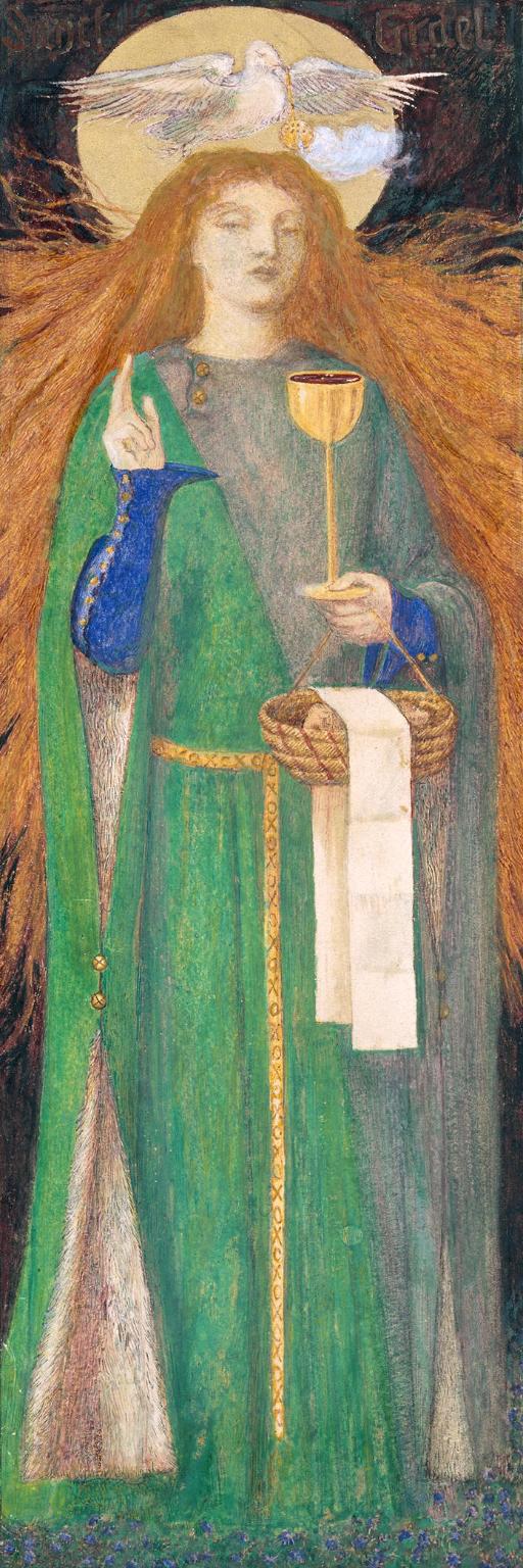 The Young Lady of Sanct Grael - Dante Gabriel Rossetti