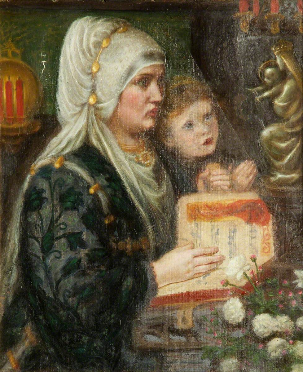Les deux mères - Dante Gabriel Rossetti - Alpha Reproduction
