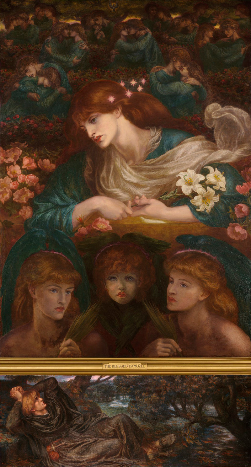 The Chosen Maiden - Dante Gabriel Rossetti