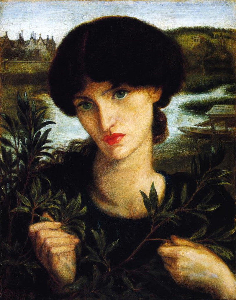 Water Willow - Dante Gabriel Rossetti