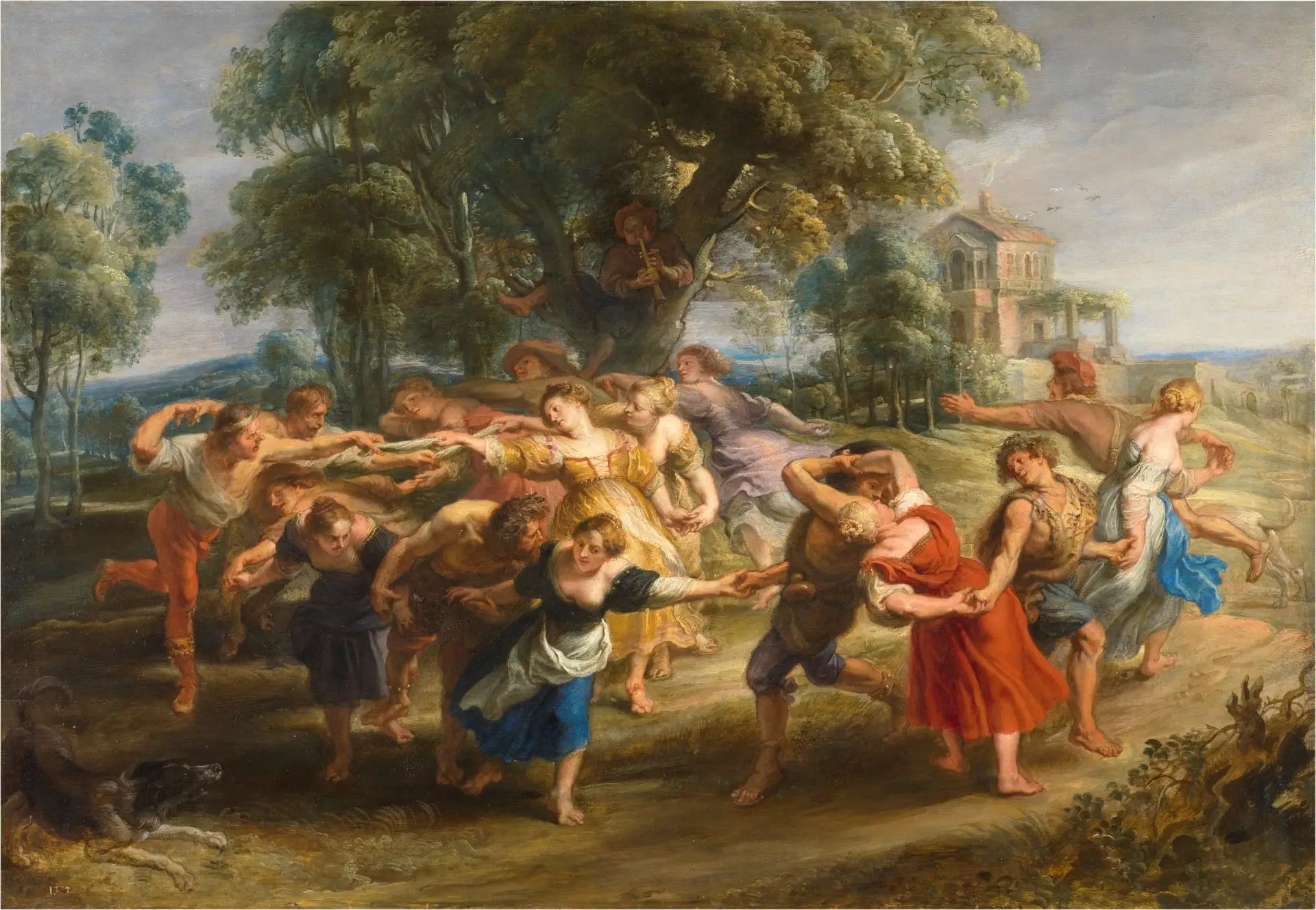La danse des villageois - Peter Paul Rubens - Alpha Reproduction