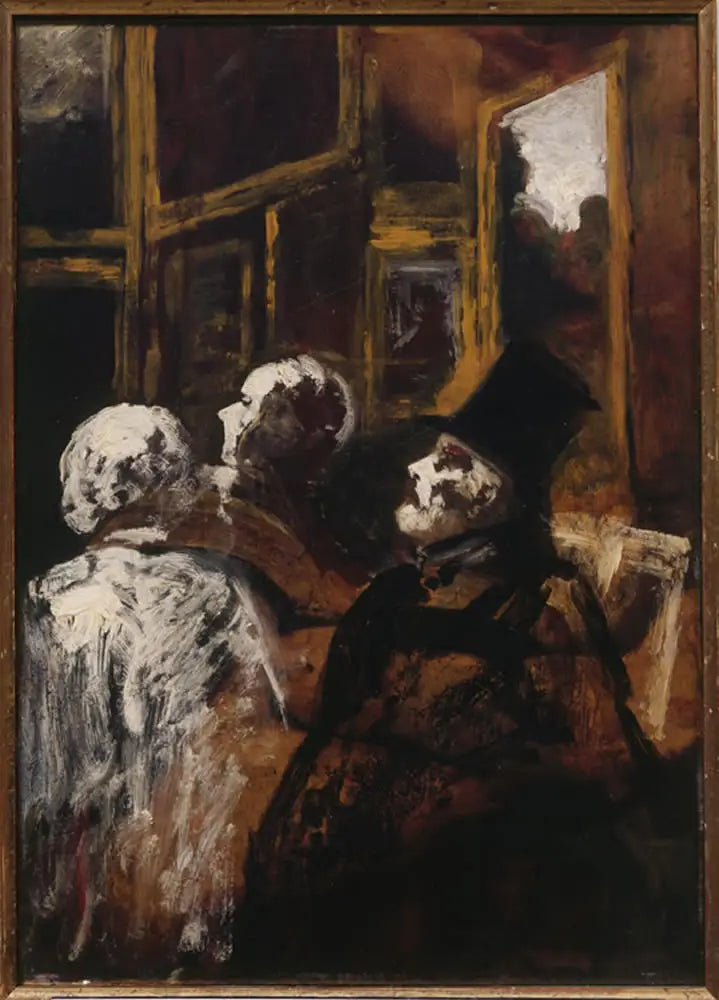 Les Amateurs de Tableaux - Honoré Daumier