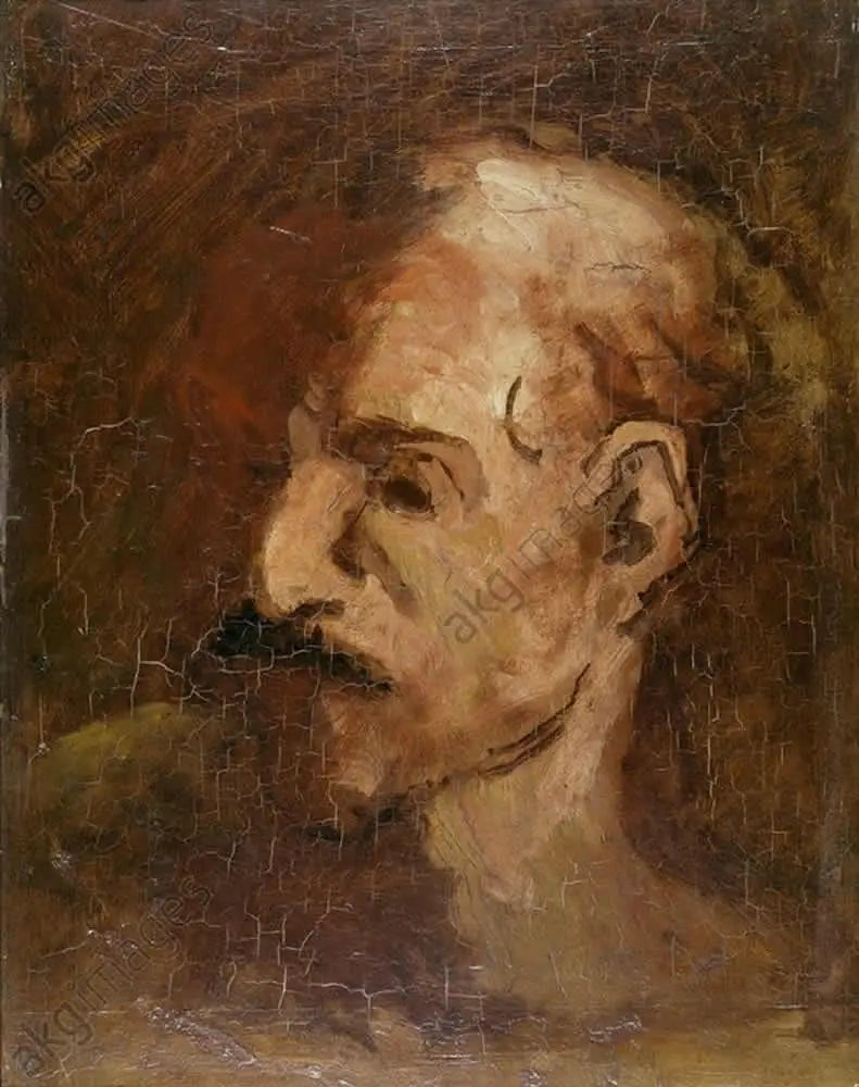 Head of Don Quixote - Honoré Daumier