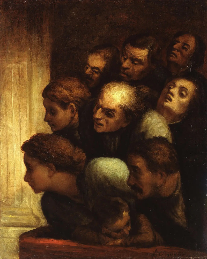 The Free Show - Honoré Daumier