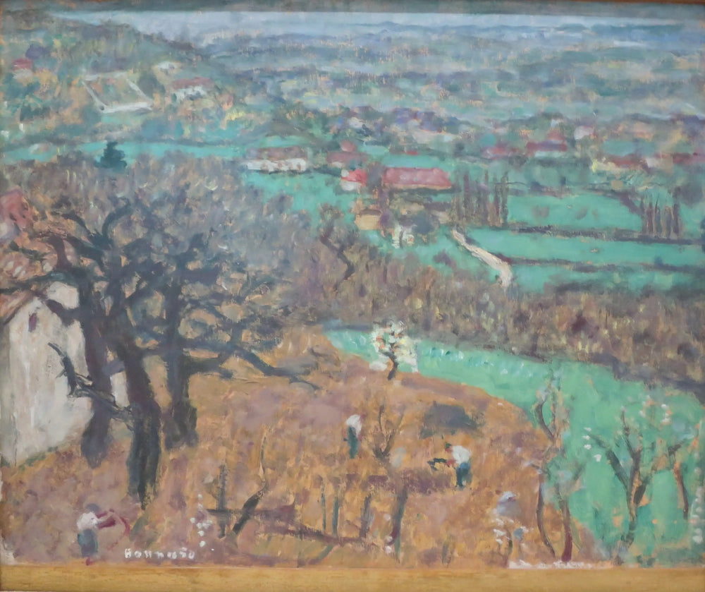 Reproduction du tableau « Paysage dauphinois - Pierre Bonnard » par Alpha Reproduction en peinture à l’huile