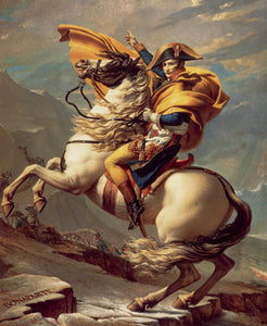 Bonaparte Crossing the Great Saint Bernard - Jacques-Louis David