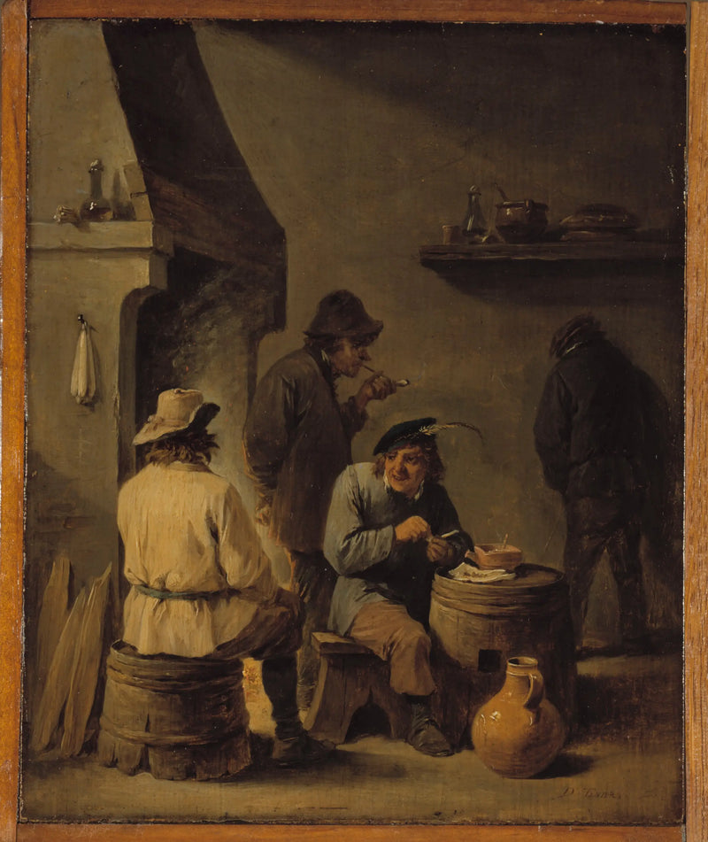 The Tabagie - David Teniers the Younger