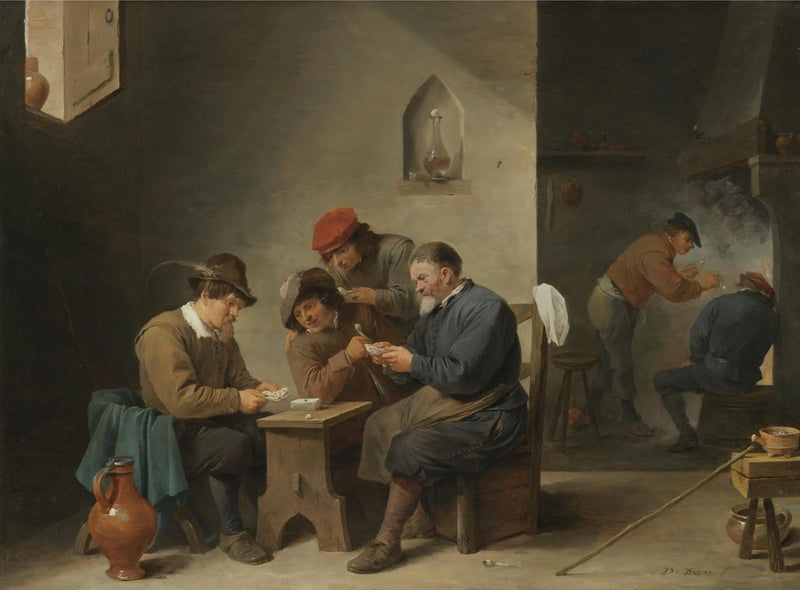 Card Players - David Teniers the Younger