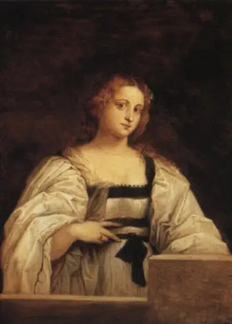 Portrait of a woman - David Teniers the Younger