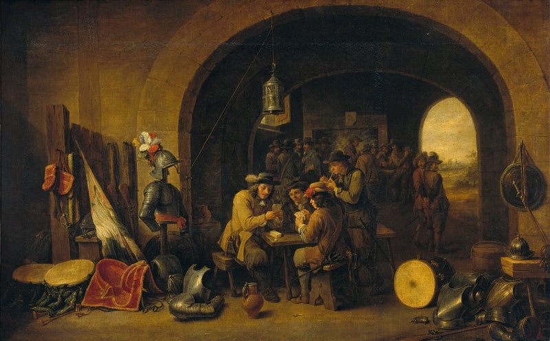 Guard Room - David Teniers the Younger