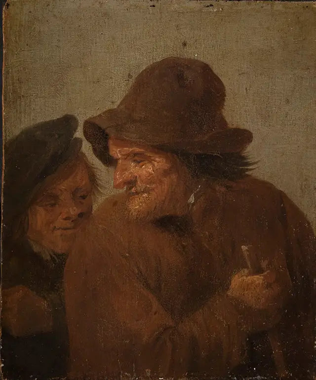 Two Peasants - David Teniers the Younger
