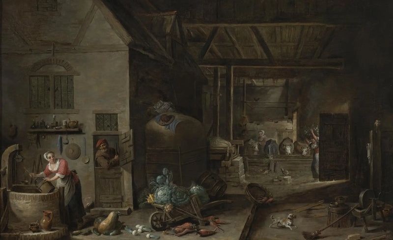 The Flemish Housekeeper - David Teniers the Younger