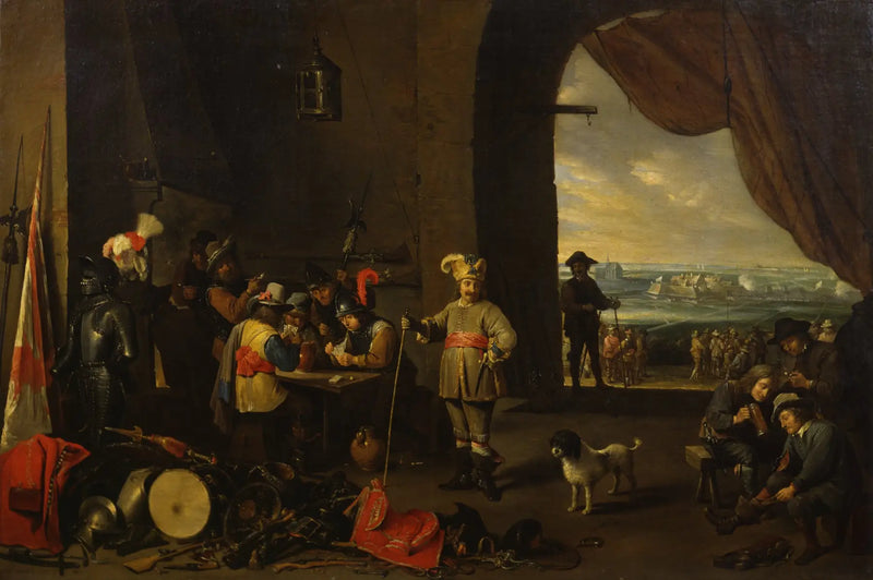 The Guardroom - David Teniers the Younger