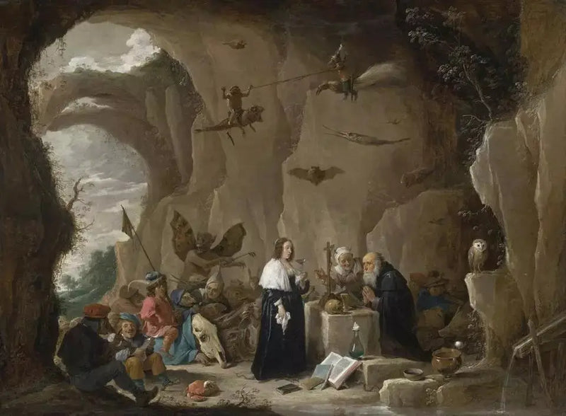 The Temptation of Saint Anthony - David Teniers the Younger