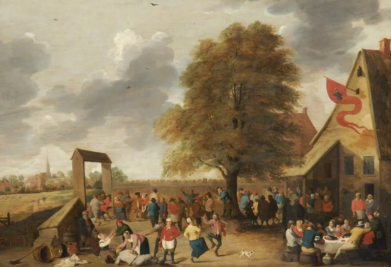 A village festival - David Teniers the Younger